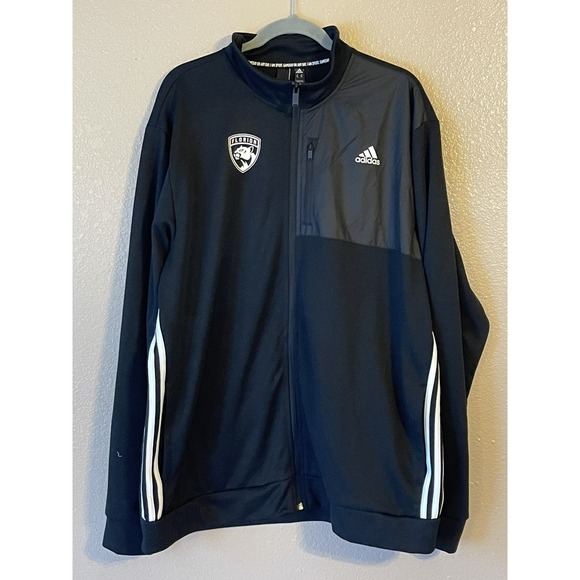 Men's 2XL NWOT Florida Panthers NHL Adidas Transitional Full Zip Track Jacket